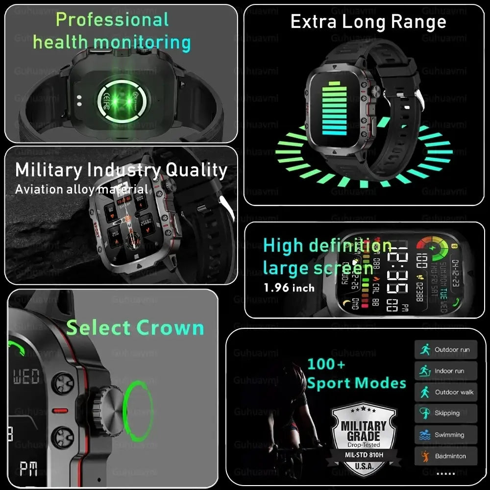 Rugged Adventure Smartwatch