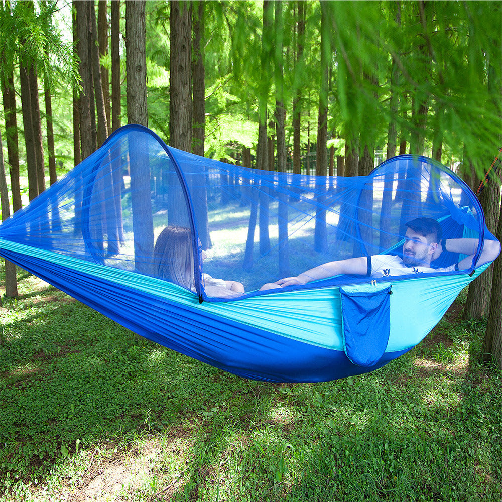 Fully Automatic Hammock with Mosquito Net