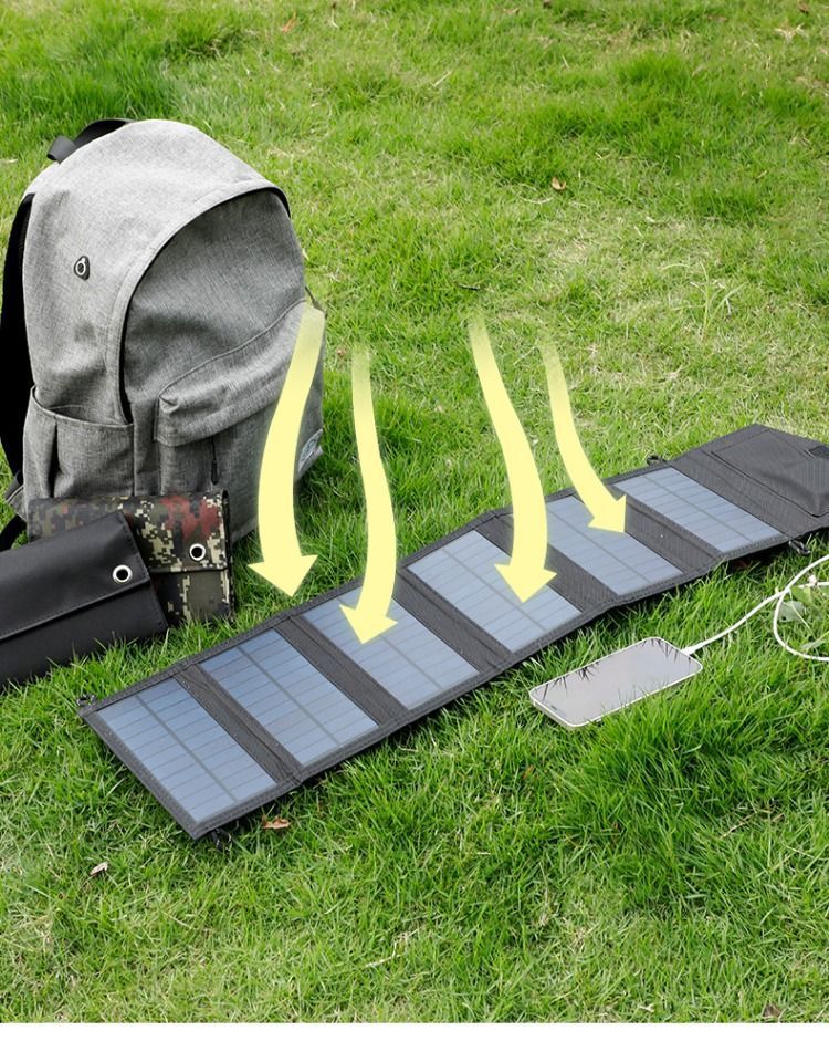 Solar Charging Board Panel Outdoor Power Bank