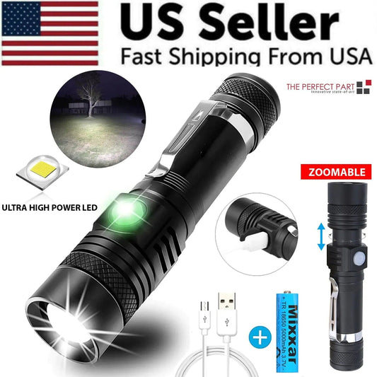 Ultra Beam Rechargeable Flashlight