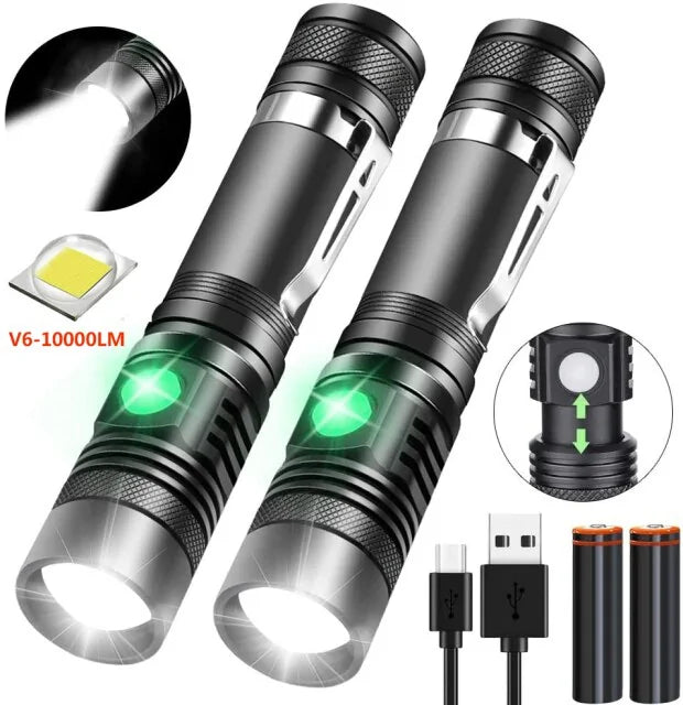 Super Bright Rechargeable Flashlight