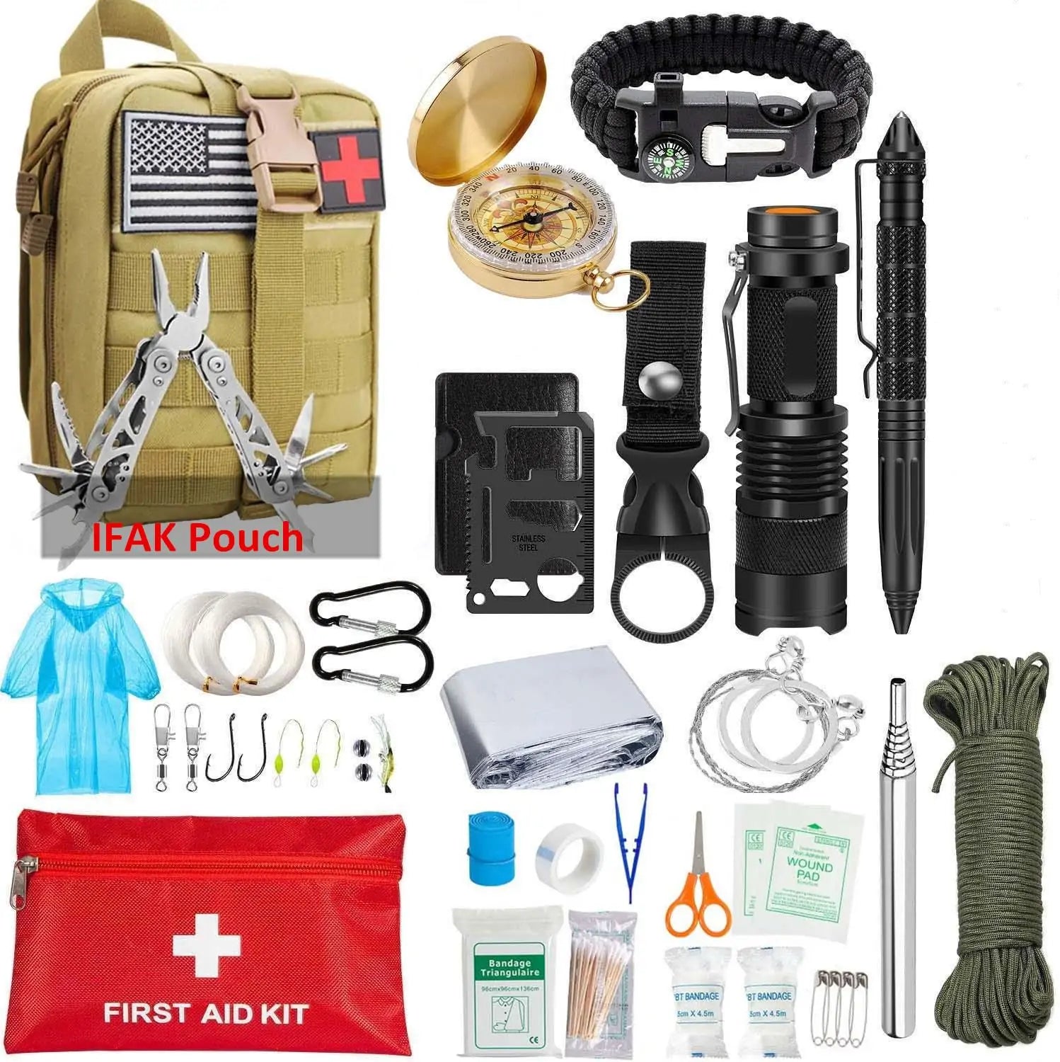 47 IN 1 Emergency  Survival Tools