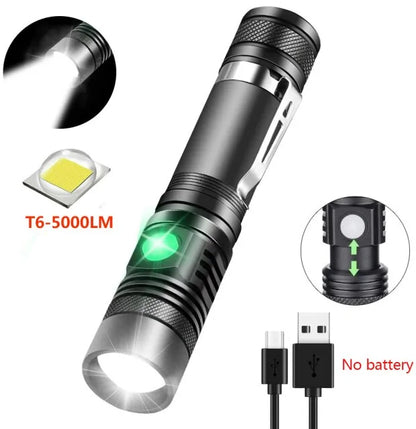 Super Bright Rechargeable Flashlight